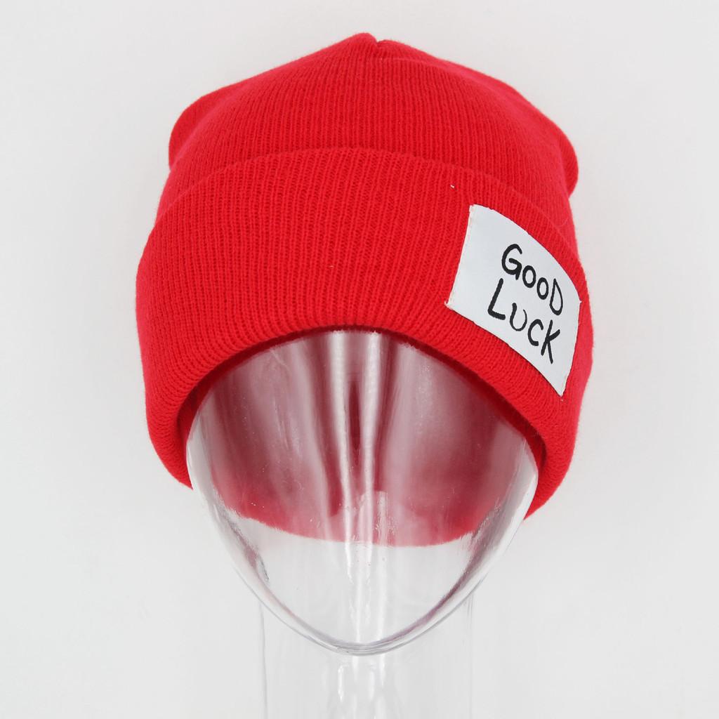 Undead Unluck Winter Knit Cap With Rolled Brim And Cosplay Design For Men And Women