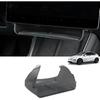 Vassoio portaoggetti nascosto sotto lo schermo LUCKEASY per Tesla Model Y Juniper 2025 2026/Model 3 Highland 2024 2025, organizer per console centrale a scomparsa in ABS