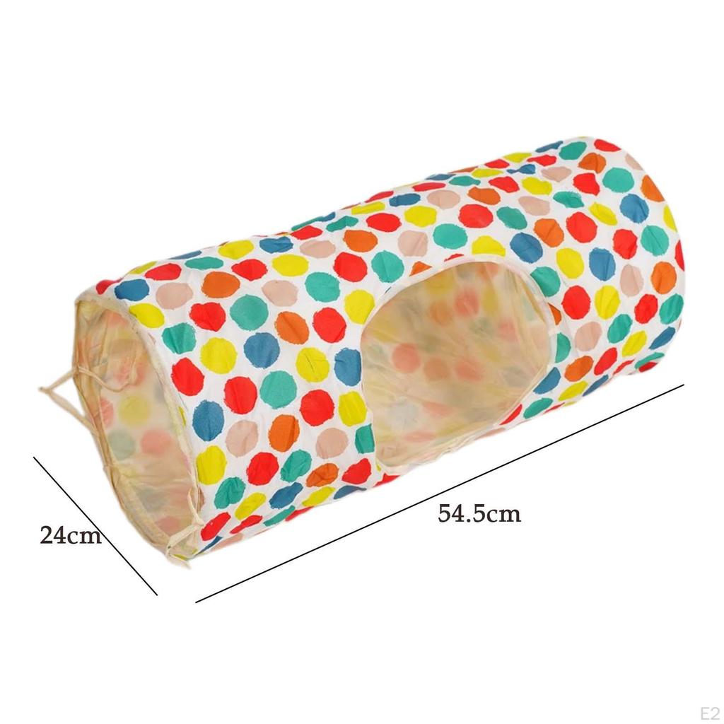 Collapsible Cat Tunnel, Tube, Portable Activity Center Rabbit Tunnel Kitty for Puppy