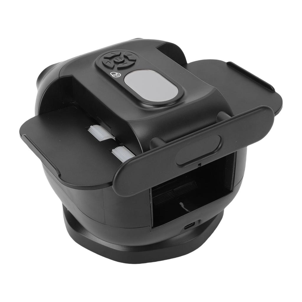 Automatic Card Dealer and Shuffler 360 Degree Rotating Poker Shuffling Dealing Machine Black