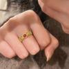Xiaohongshu Elegant Chinese-Style Luxurious Women's Ring - Versatile Niche Design
