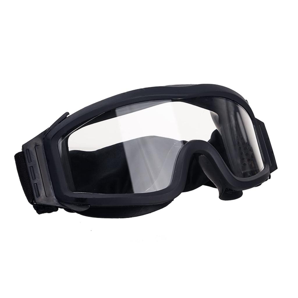 FOCUHUNTER Tactical Sports Lens Easy Lens Adjustable Impact Airsoft Sunglasses Goggles, Glasses, 3-Color Set, Interchange, Length, Resistant,