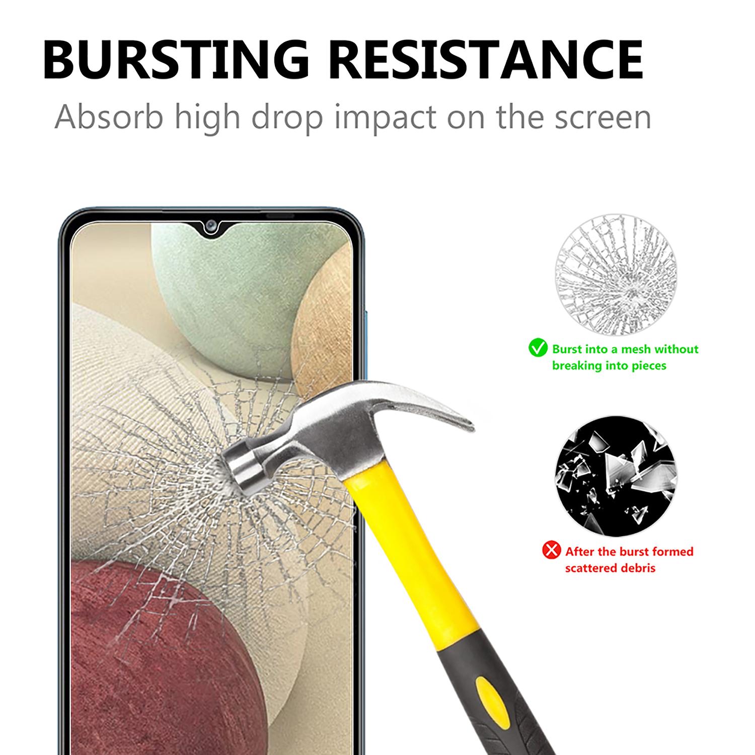 

2.5D Arc Edge Ultra-thin Clear Tempered Glass Film Screen Protector for Samsung Galaxy A12 Type A