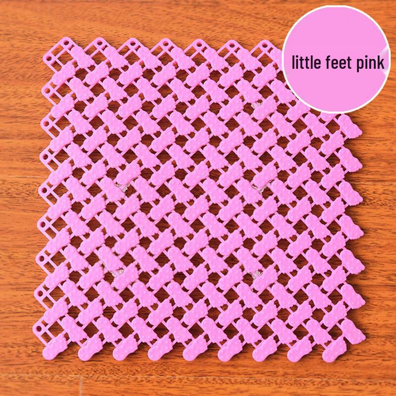 Interlocking Anti-Slip PE Floor Mat (10-Piece Set)