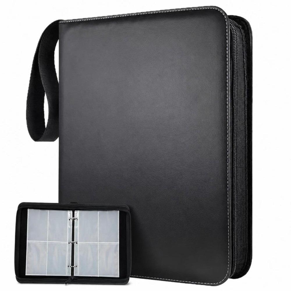 400 Pockets Album Holder Organizer Double Sided Card Book Binders For Sports Cards