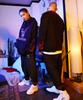 BAUST Blood Punk Printed Embroidery Sweatpants [Black]