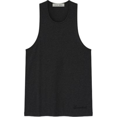 FW25 Holiday 2025 Essential Tank Lightweight Logo Label Round Neck Vest Men Tops 125HO254231F