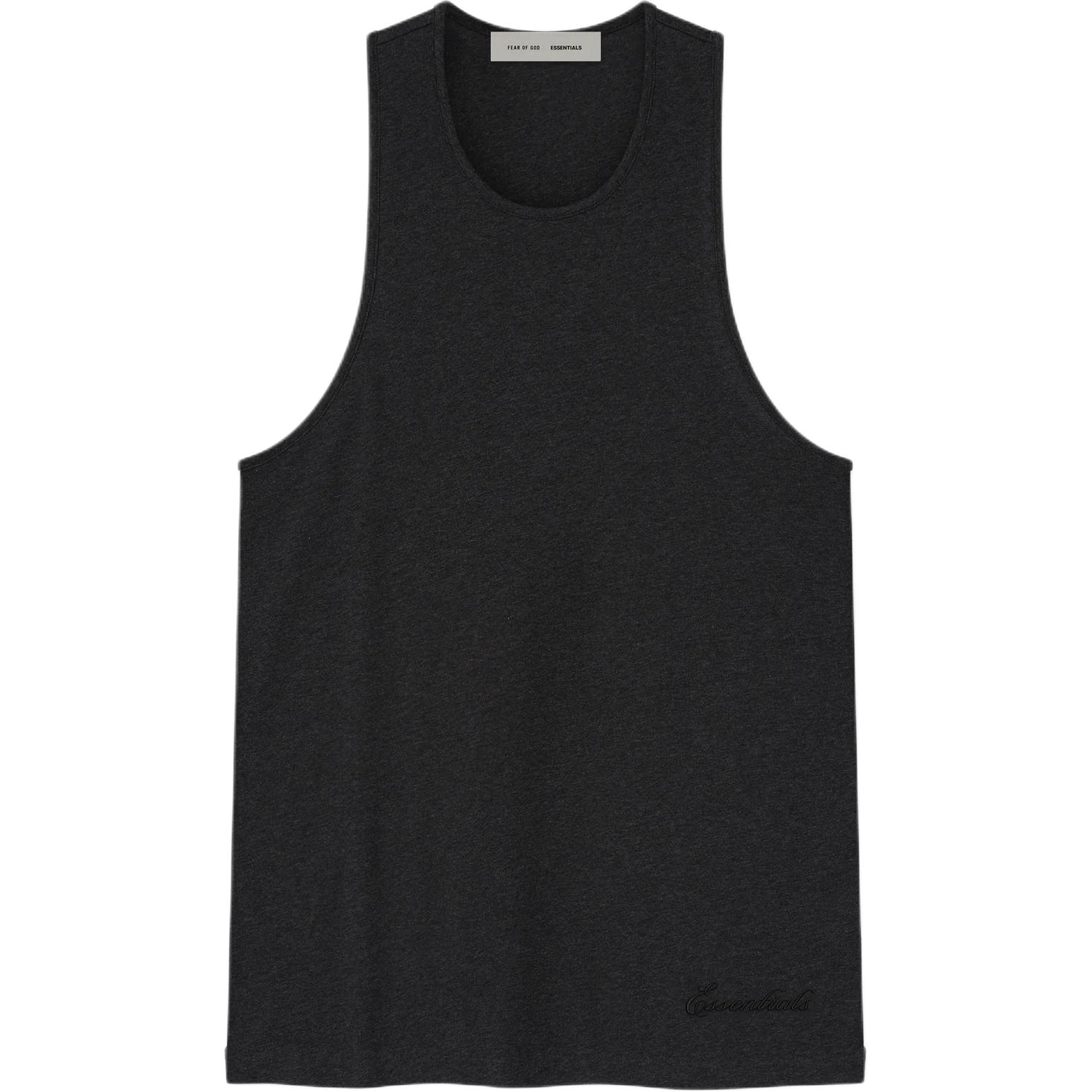 

Fear of God Essentials FW25 Праздник 2025 Базовая майка Легкая лого-этикетка Круглый вырез Жилет Мужские топы 125HO254231F XS