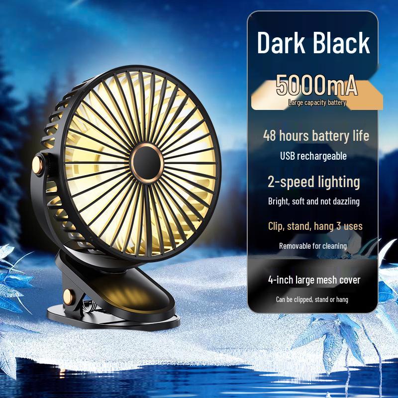 Yabuka Mini Clip-On Fan