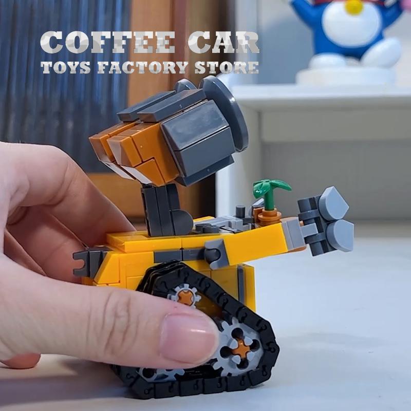 Movie Robot Wall E MOC Building Blocks Dolls Space Mecha MOC Bricks Action Figure Toys Adult Children Christmas Gifts DIY