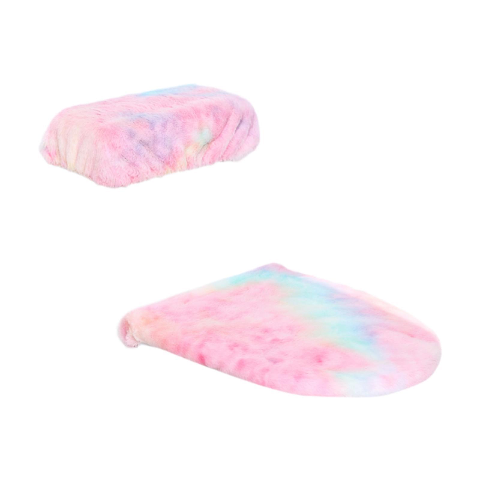 

Toilet Seat Pad Comfortable Washable Lightweight Bathroom Seat Protector Toilet Mat for Cafe Bar Travel Farmhouse Household