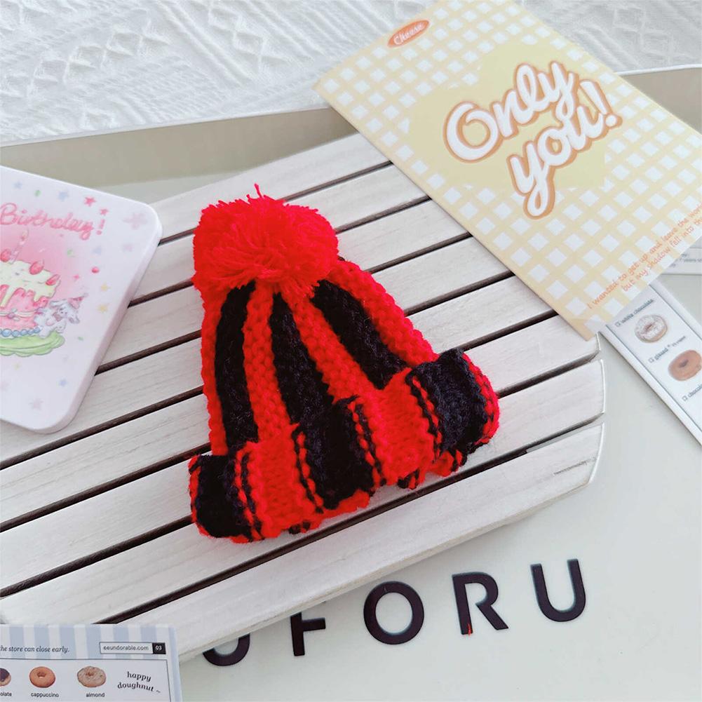 Lalka Wełniana Czapka dla 15cm Labubu Czapka Kawaii Śliczne Akcesoria dla Lalki Zabawki dla Dzieci Dziewczynek