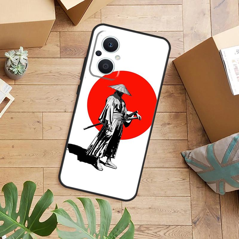 Anime Japanischer Samurai Handyhülle Für OPPO Reno 14 12 11 13 F 10 Pro 8T 8 Lite OPPO Find X9 X8 X6 X5 Pro Rückseite