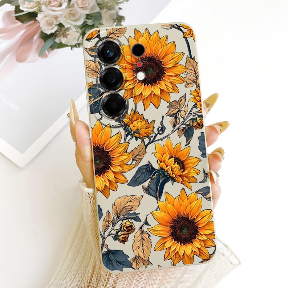 Per Tecno Camon 50 4G Custodia CN5 Copertura Lussuosa Fiore Caramella Dipinta Custodia Morbida in TPU Per Tecno Camon 50 Pro 4G CN5c Camon50 Borse