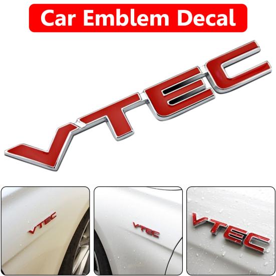 

VTEC буква клей автомобиль кузов наклейка наклейка эмблема значок украшения