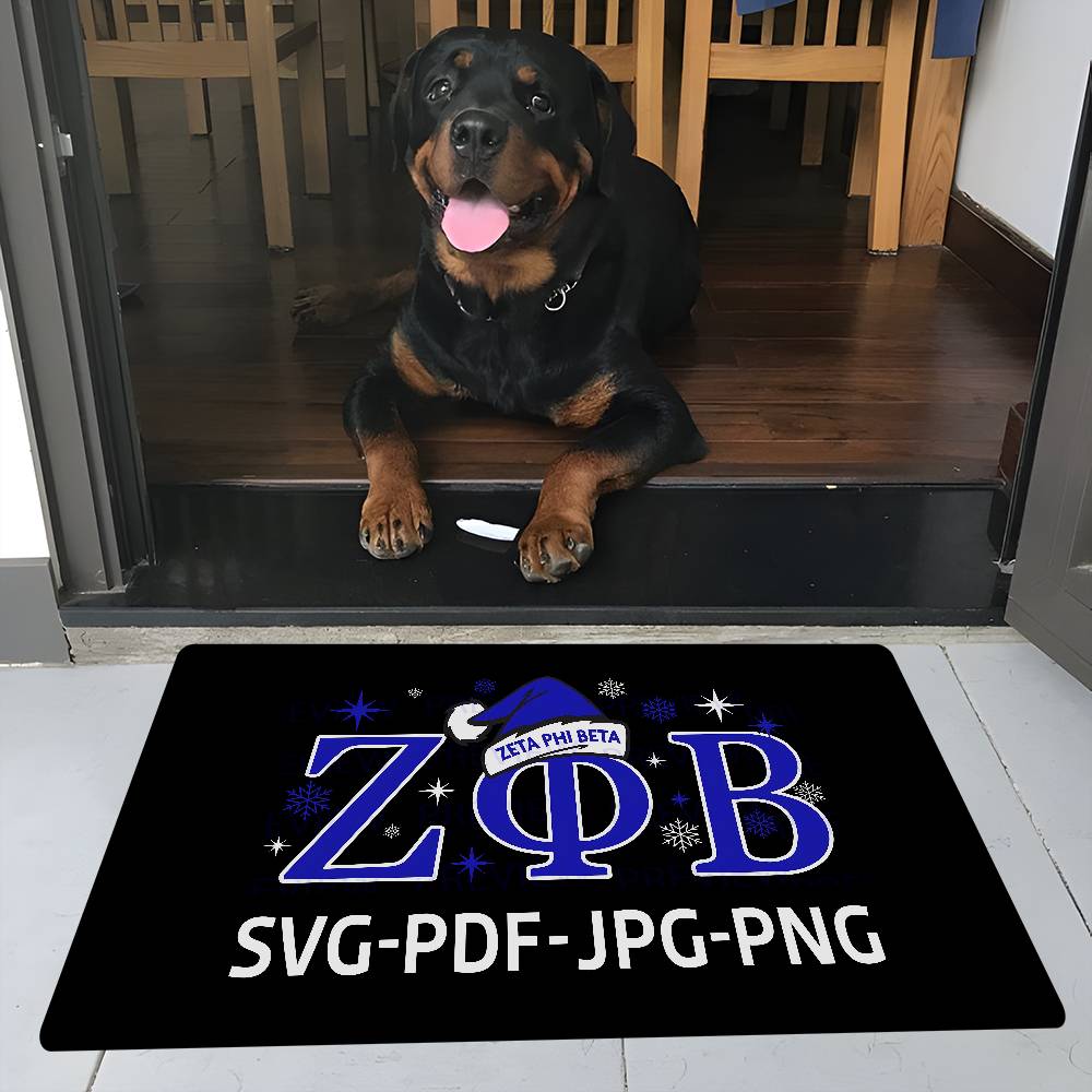 Zeta Phi Beta Hallway Carpet Non-Slip Laundry Room Mat Laundry Decor Balcony Child Living Room Bedside Area Rugs