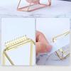 Smooth Cutting Iron Art Tape Dispenser Rust-proof Tape Storage Organizer Manual Tape Cutter  School