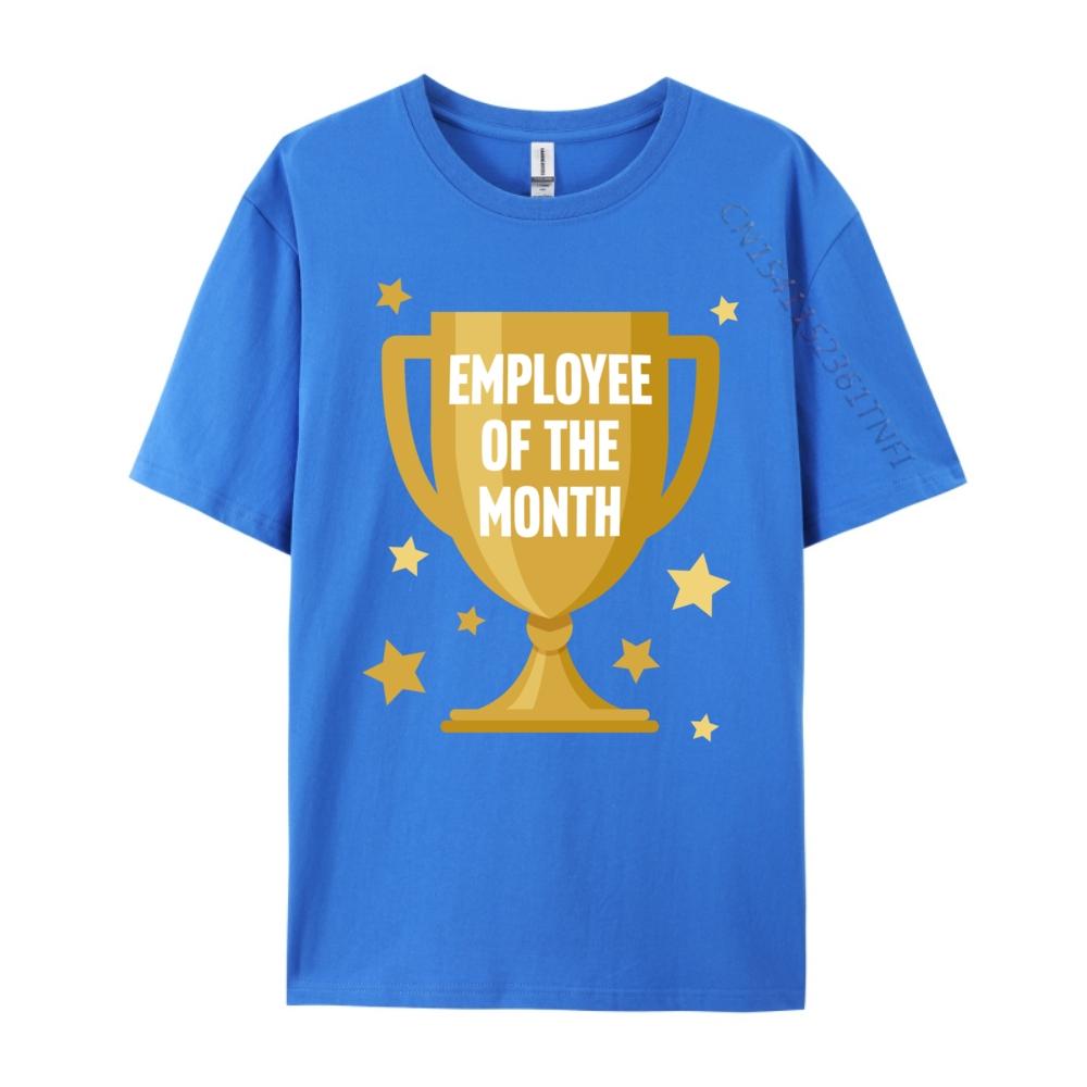 Employee Of The Month Black Graphic Tees Vintage T Shirts T Shirt for Men EU SIZE Casual