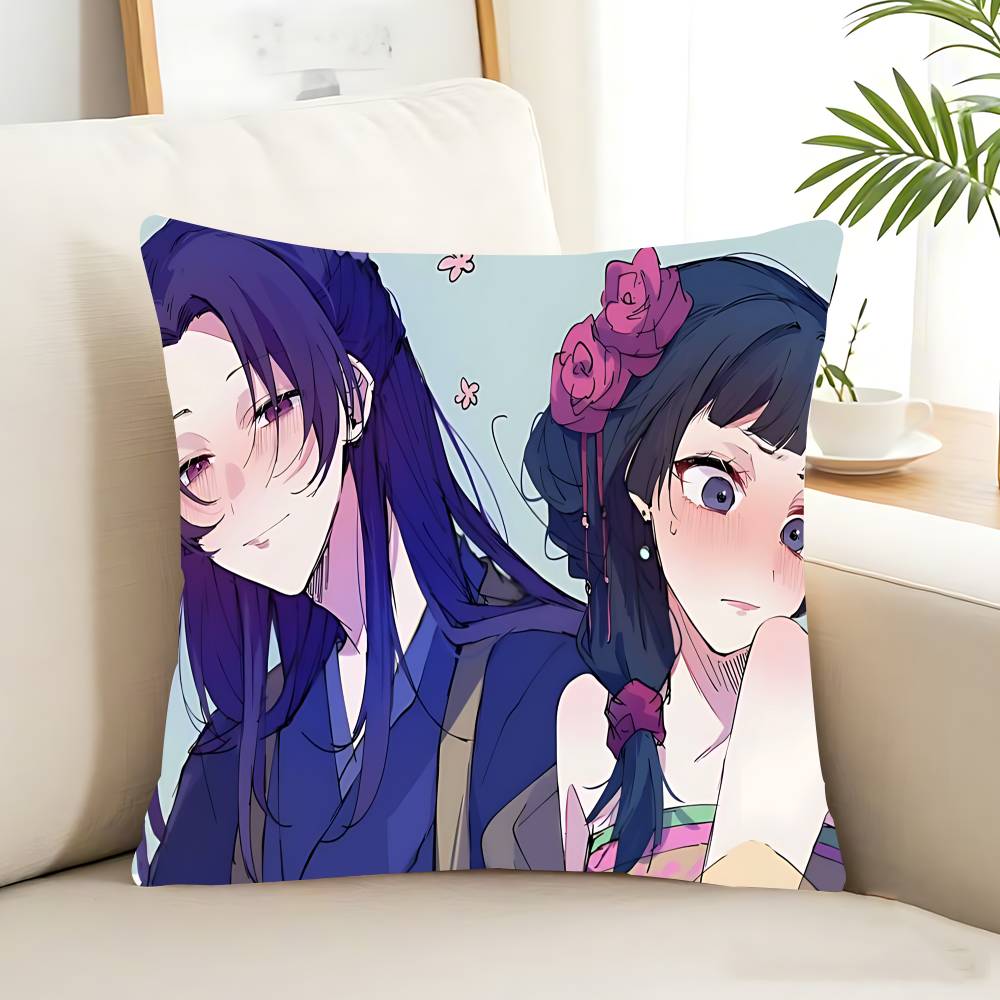 The Apothecary Anime Diaries Pillow Case Removable Washable Cushion Cover – All-Season Soft Linen