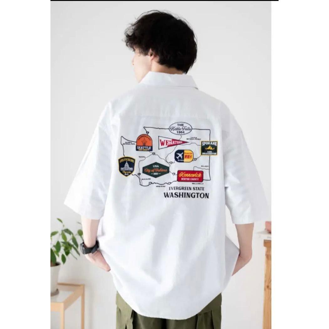 WEGO Patch BIG Short Sleeve Shirt