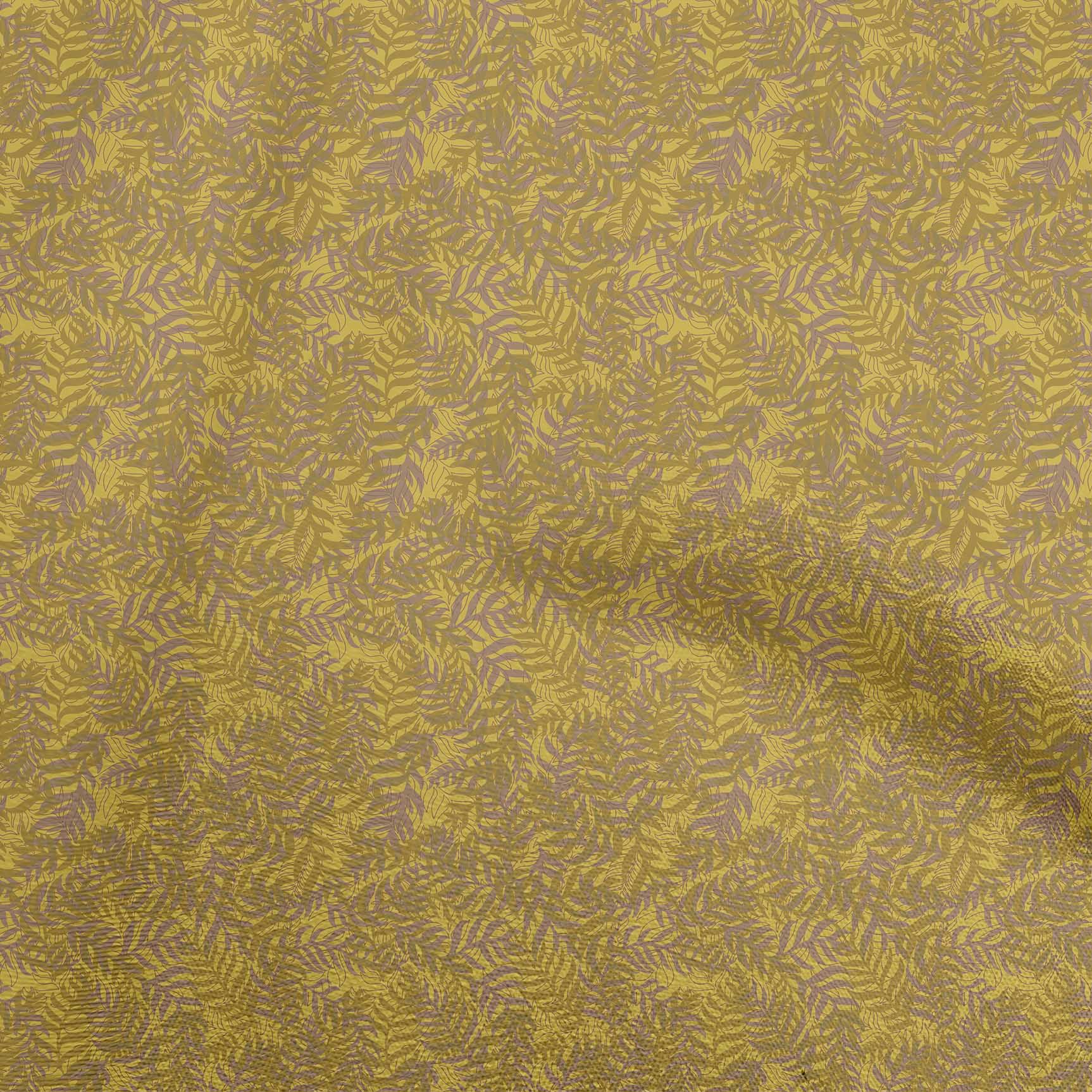 

OneOone Cotton Flex Pear Green Fabric Leaves Одяг своїми руками Тканина для стьобання Тканина з принтом на двір 40 дюймів 42 Inch Wide - Viscose Chiffon жовтий