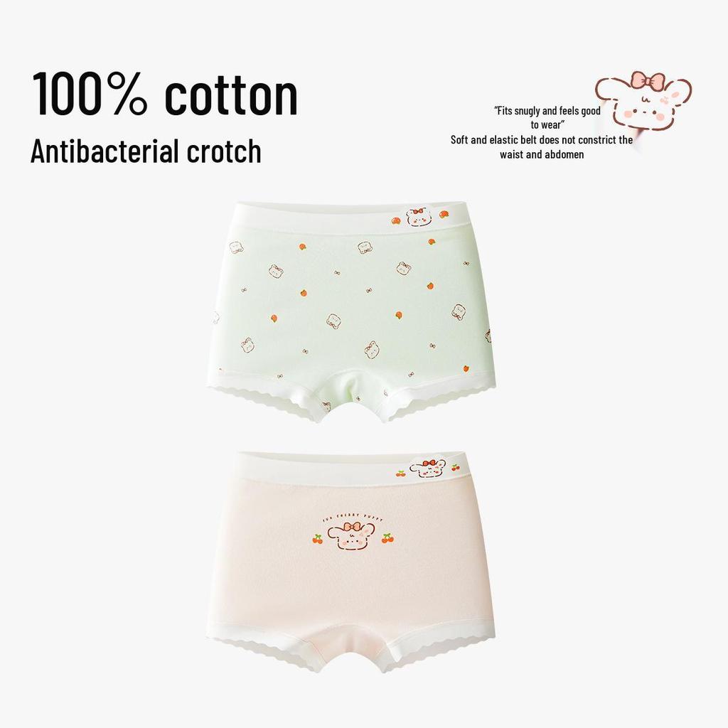 Girls' Pure Cotton Boxer Briefs - Soft, Comfy Fit for Infants, Toddlers & Kids