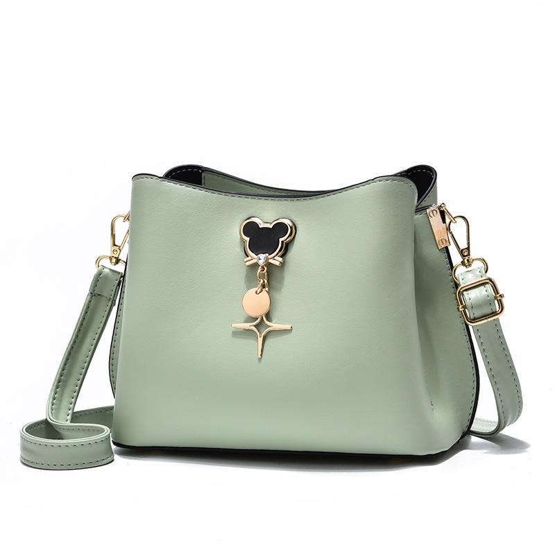 Trendige Damen-Eimerhandtasche aus weichem Leder 2025 - Großes Fassungsvermögen, Vielseitige Schulter- und Umhängetasche