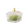Sikezhuo Light Luxury Divided Glass Serving Platter