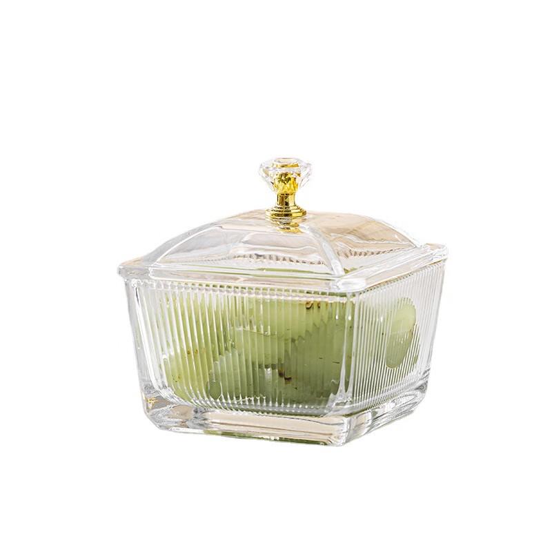 Sikezhuo Light Luxury Divided Glass Serving Platter