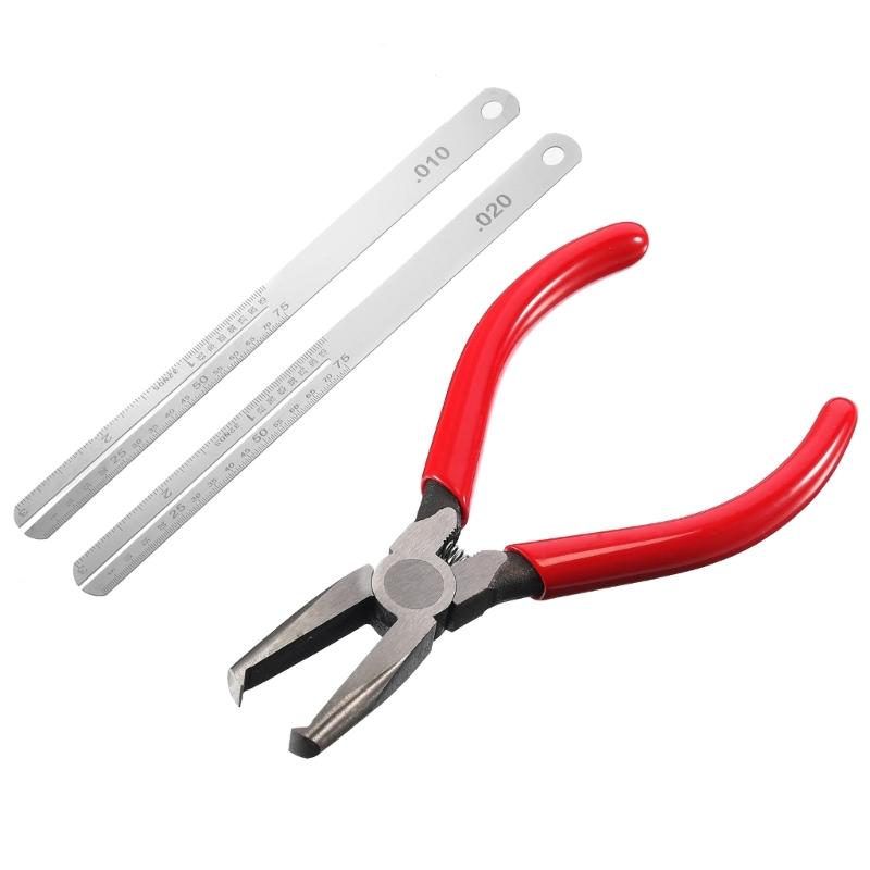 Guitar Bass String Fret Puller Removal Cutting Guitar Pliers Fret Clamp Fret Flat Head Plier Fret Nipper Tool Easy Use