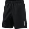 Lightweight Breathable Sweat-Absorbing Versatile Five-Point Casual Shorts Men Shorts Black AKST781-1