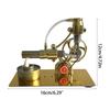 Physics Experiment Model Educational Metal Toy Stirling Engine Model Toy Perfect for Demonstrations & Classroom Props