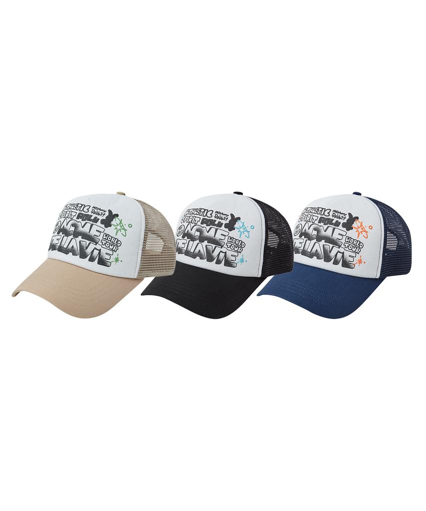 ACME DE LA VIE Artwork Mesh Trucker Ballcap (3Color)