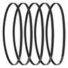 5PCs 3D Printer Accessories GT2 6 400MM Rubber Closed Timing Belt Ring Synchronous Drive Belt