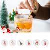 Fashion Christmas New Year Tableware Coffee Spoon Table Ornament Stainless Steel