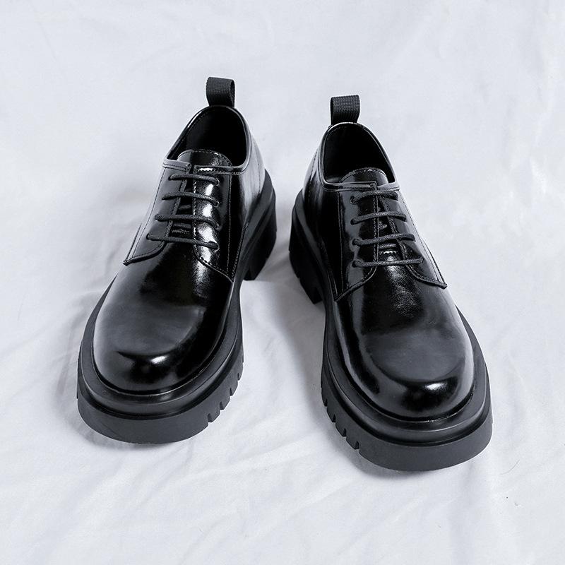 

Деловые туфли мужские 2025 новые свадебные туфли дерби для жениха британские Xiaohongshu те же 6436-R 38