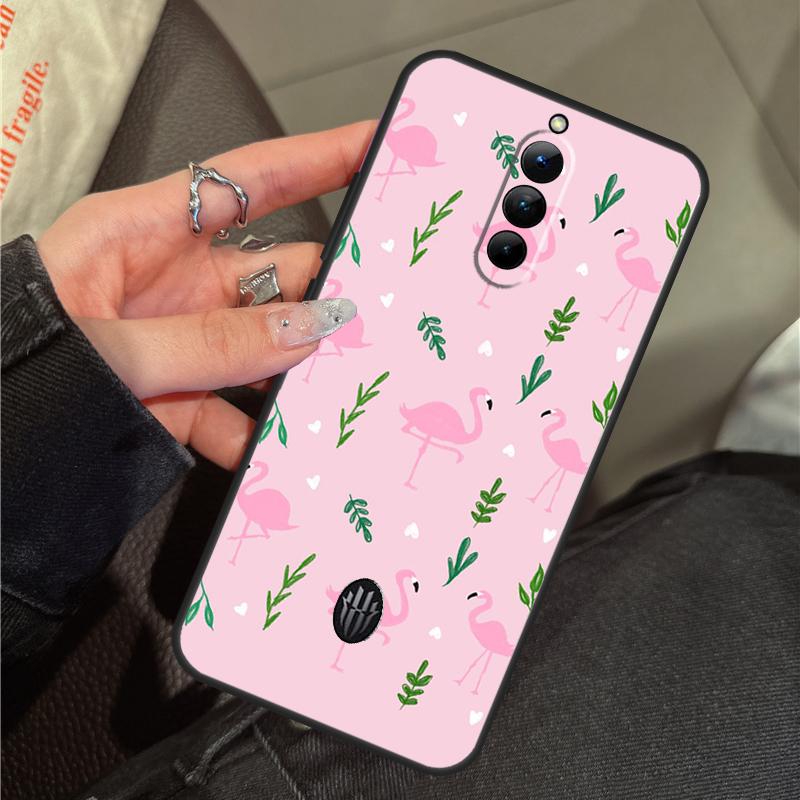 

Flamingo Bird Case For ZTE Nubia RedMagic 11 Air 8 9 10 8S 9S 10S Pro Plus 5G 5S 6 7 6S 7S Pro 10 Air Cover RedMagic10S Pro Plus