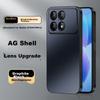 Redmi K70 Phone Case, Xiaomi K70 Pro Protective Cover, AG Frosted Lens Full Protection Soft, Shockproof, Redmi Simplen, Outer Case, Graphite Black