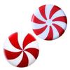 10/20/24Pcs Cabinet Door Knob Cover Christmas Peppermint Candy Drawer Closet Dresser Wardrobe Door Pull
