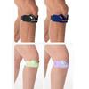 Atmungsaktive Kniebandage Stoßdämpfer Patellasehnenstabilisator Knieschoner Patellaband Rutschfestes Design Verstellbar