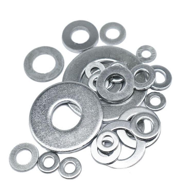 Extra Thick Galvanized Iron Flat Washer, Round, M3-M62