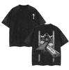 Manga Hellsing Graphic Printed T-shirt Oversized T Shirt Oversized Washed High Quality Oversized Unisex Washed Hot Product Tops