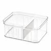Bac alimentaire - idesign - 71350eu - transparent - rectangulaire - 21,1 cm x 16,1 cm x 9,6 cm