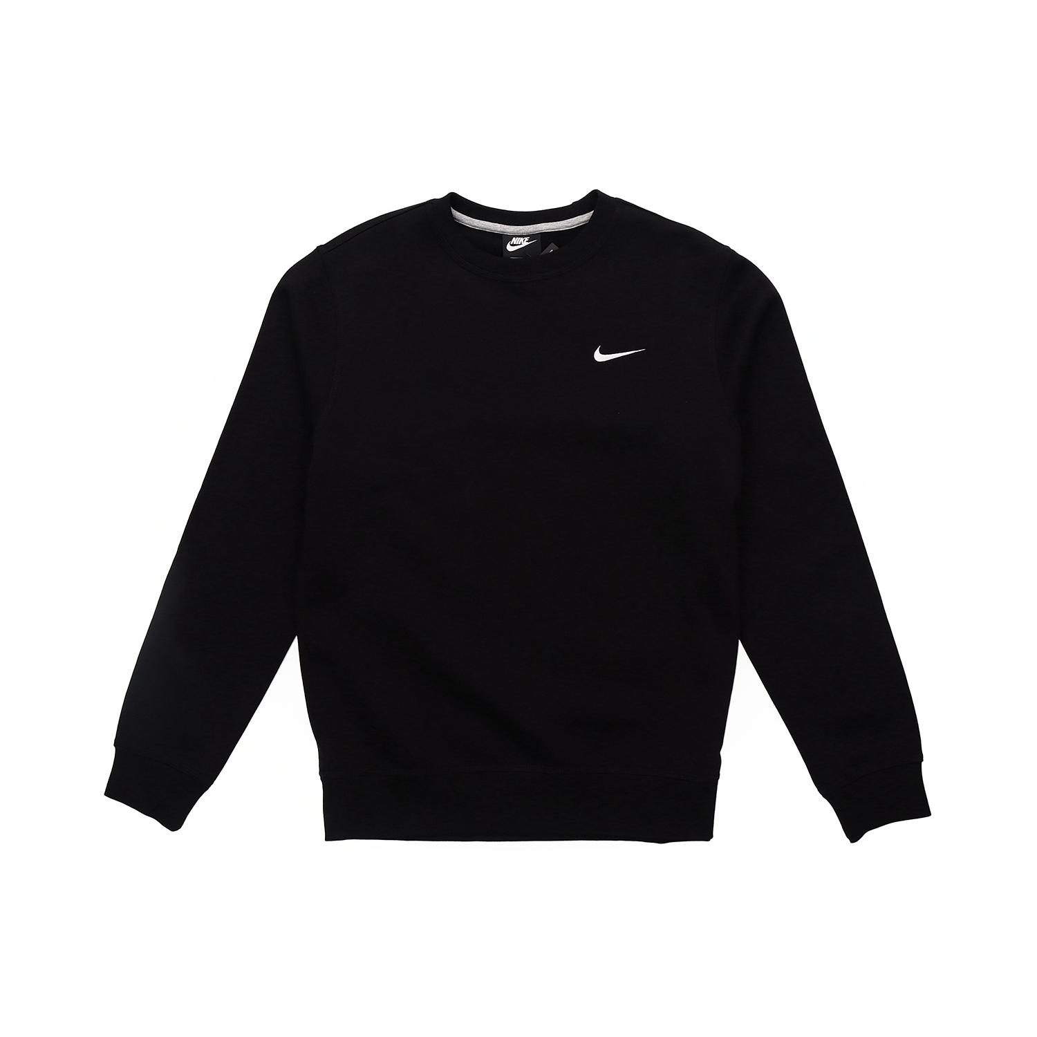 Nike Vīriešu Džemperi Melni Apaļu Kakla