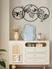 Little Bird On Branch Iron Wall Art for Bedroom & Kitchen