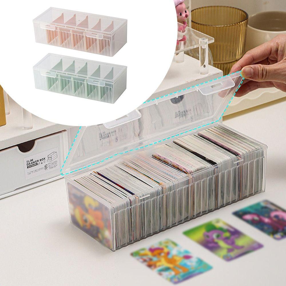 Large Capacity Card Storage Box Dustproof Jewelry Box Durable Data Cable Organizer