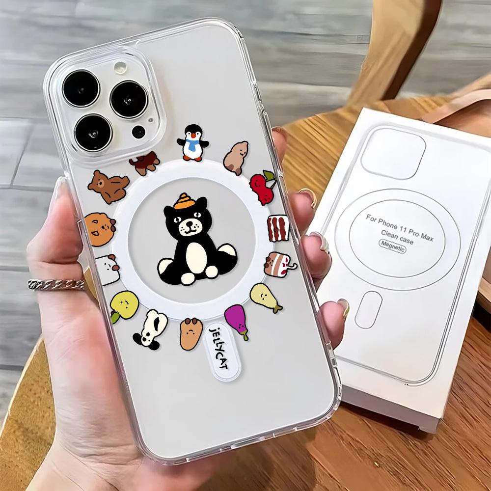 Magnetic phone case for iPhone 11 12 13 iPhone 13 14 15 Pro 15 16 Pro Max Samsung A15 A16 A25 A26 A55 A56 S25 S24 S22 S23 Ultra S25 Edge