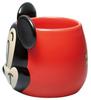 Skater Ceramic Mug, 390ml, Die-Cut, Disney Mickey Mouse, CHMGD4-A