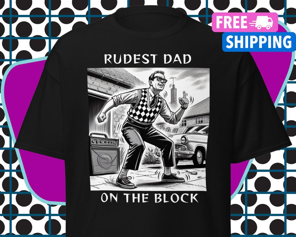 

Funny Fathers Day Shirt Ska Shirt Punk Shirt Best Dad Ever Shirt Rudeboy Shirt Unisex T-Shirt M
