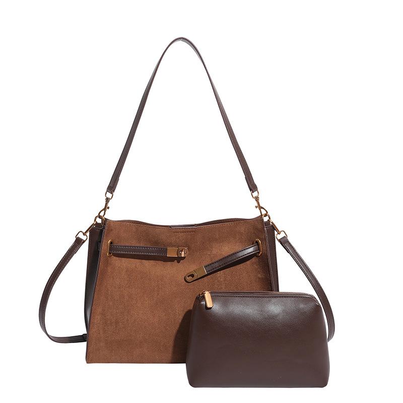 

Высококлассная вместительная сумка-тоут в стиле ретро для женщин Single Bag